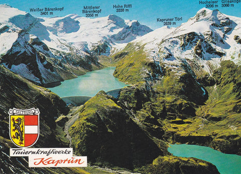 POSTAL B7653: ALEMANIA: TAUERNKRAFTWERKE KAPRUN