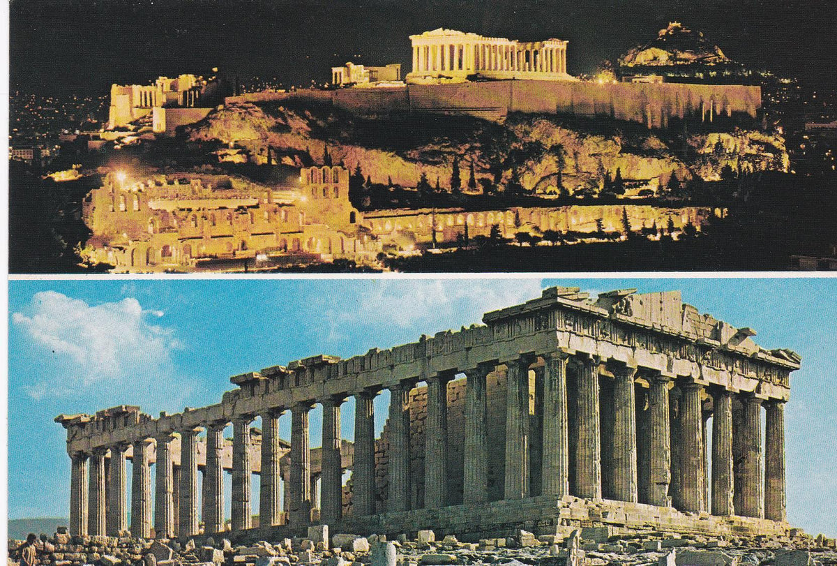 POSTAL B7656: ATENAS: VISTA DEL ACROPOLIS