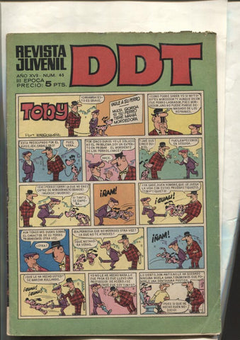 DDT tercera epoca numero 065: Toby por Escobar (numerado 1 en interior)