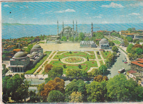 POSTAL B7666: TURQUIA. ESTAMBUL: MEZQUITA AZUL. SULTAN AHMET