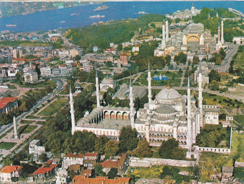 POSTAL B7667: TURQUIA. ESTAMBUL: MEZQUITA AZUL. SULTAN AHMET