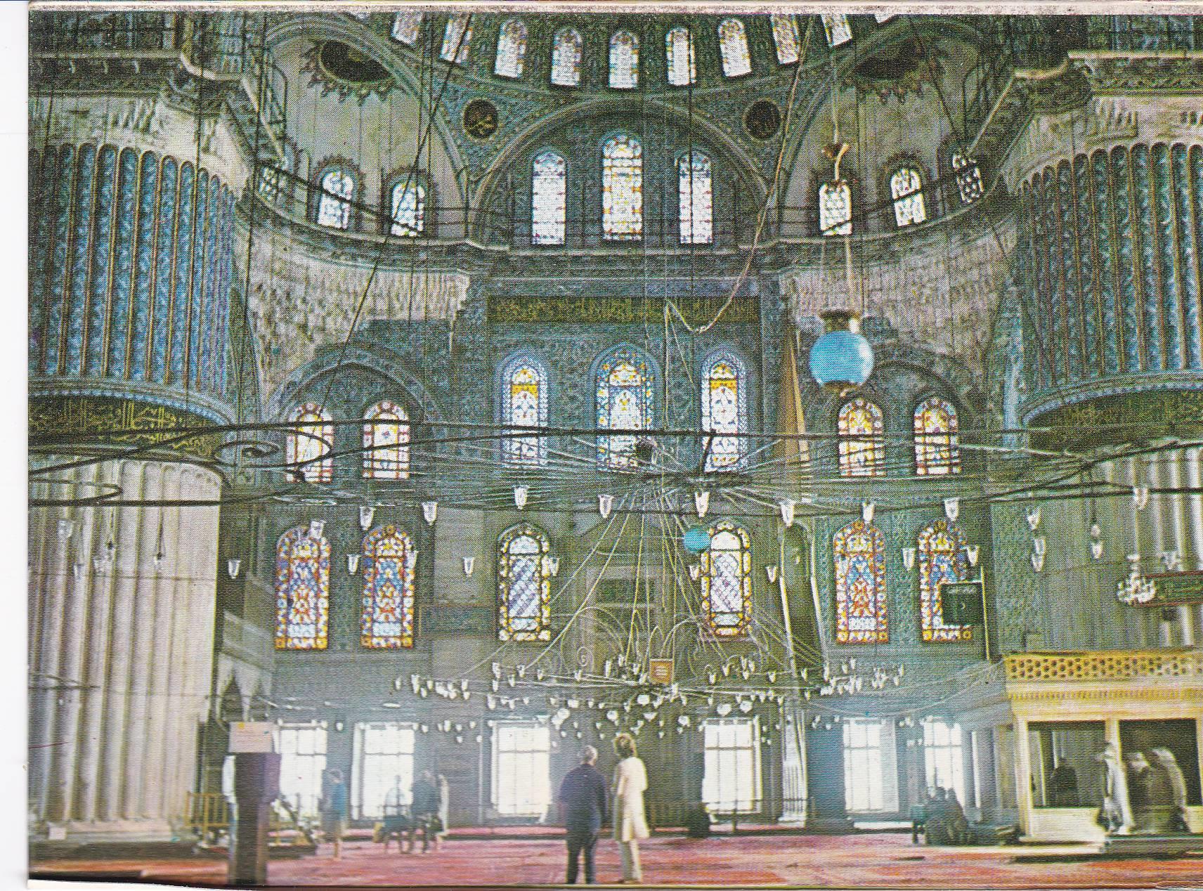 POSTAL B7668: TURQUIA. ESTAMBUL: MEZQUITA AZUL. SULTAN AHMET