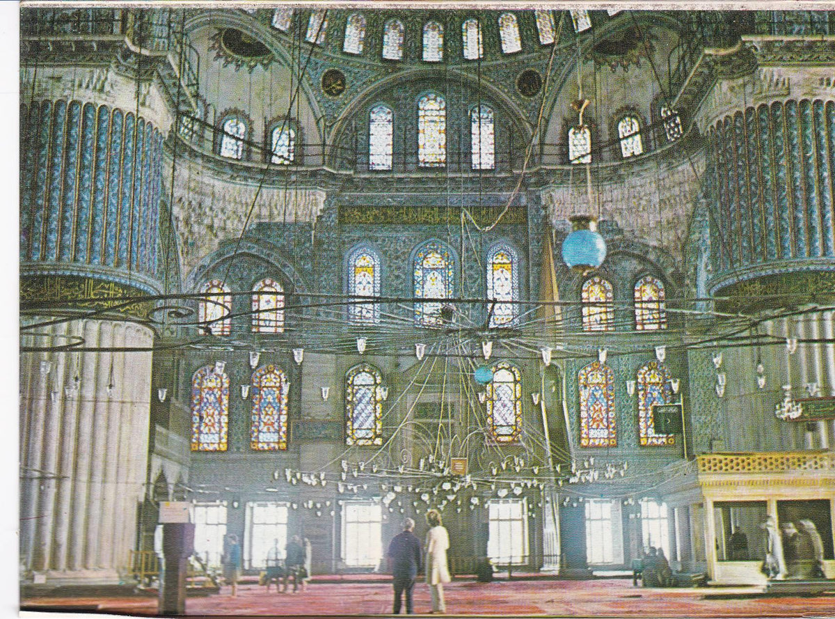 POSTAL B7668: TURQUIA. ESTAMBUL: MEZQUITA AZUL. SULTAN AHMET