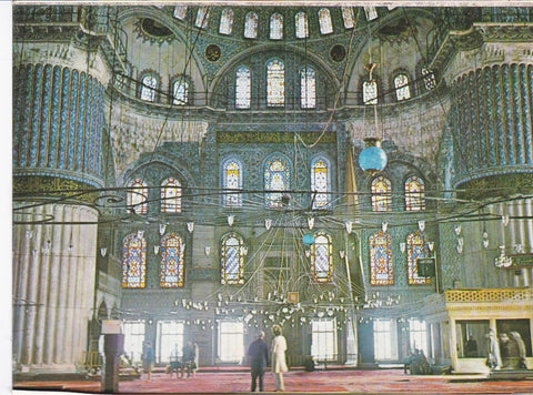 POSTAL B7668: TURQUIA. ESTAMBUL: MEZQUITA AZUL. SULTAN AHMET