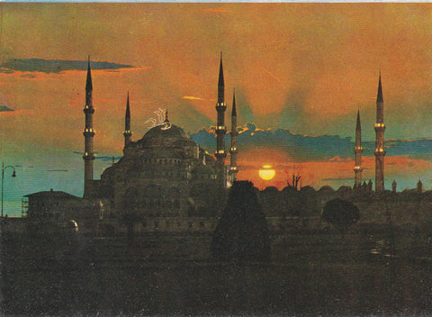 POSTAL B7669: TURQUIA. ESTAMBUL: MEZQUITA AZUL. SULTAN AHMET