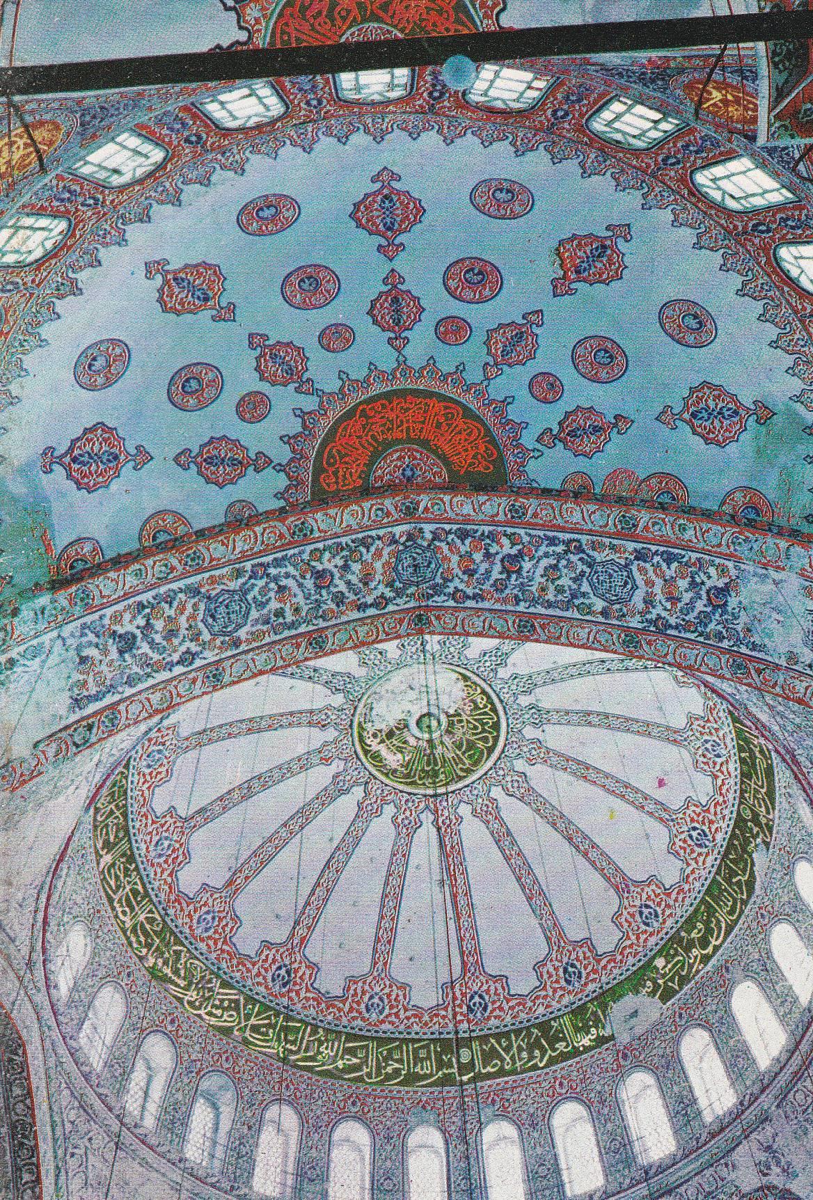 POSTAL B7670: TURQUIA. ESTAMBUL: MEZQUITA AZUL. SULTAN AHMET