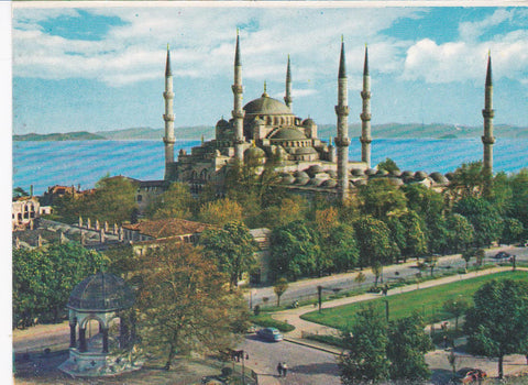 POSTAL B7671: TURQUIA. ESTAMBUL: MEZQUITA AZUL. SULTAN AHMET