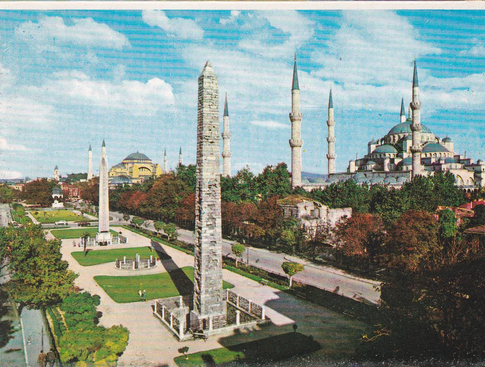 POSTAL B7673: TURQUIA. ESTAMBUL: MEZQUITA AZUL. SULTAN AHMET