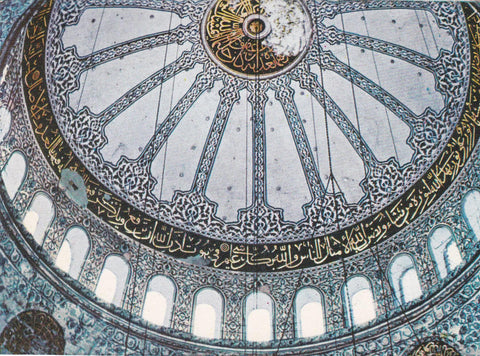 POSTAL B7674: TURQUIA. ESTAMBUL: MEZQUITA AZUL. SULTAN AHMET