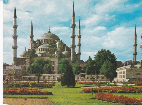 POSTAL B7677: TURQUIA. ESTAMBUL: MEZQUITA AZUL. SULTAN AHMET