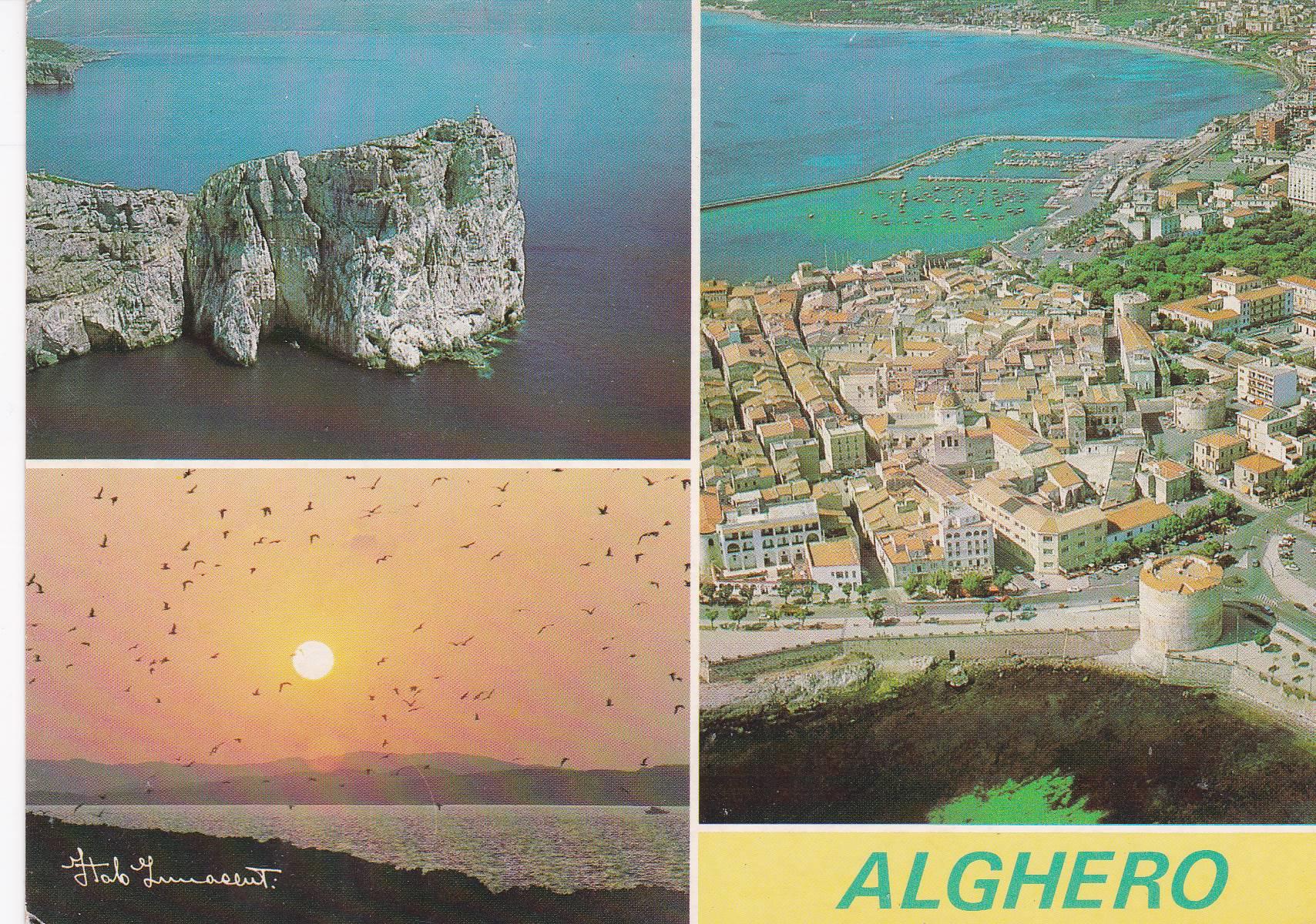 POSTAL B7689: ALGUER: LA SARDEGNA