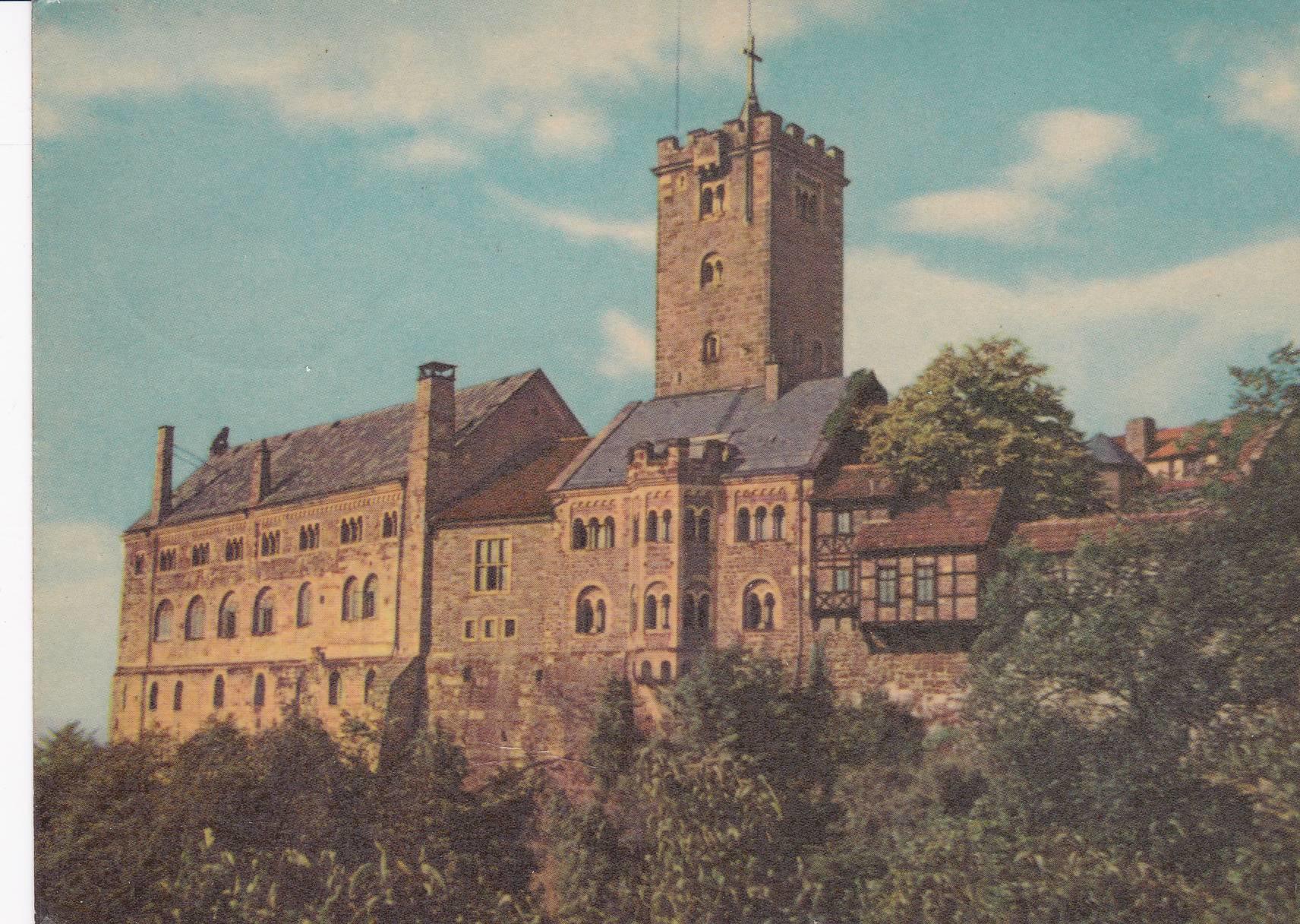 POSTAL B7690: VIENA: DIE WARTBURG BEI EISENACH