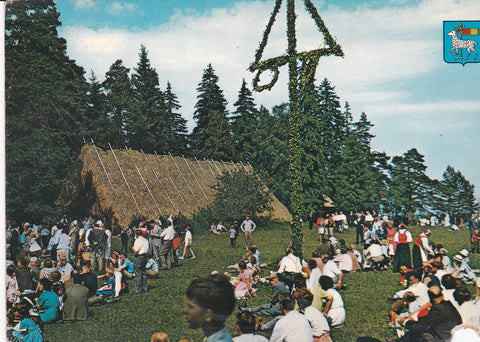 POSTAL B7695: GOTLAND: MIDSOMMARFEST