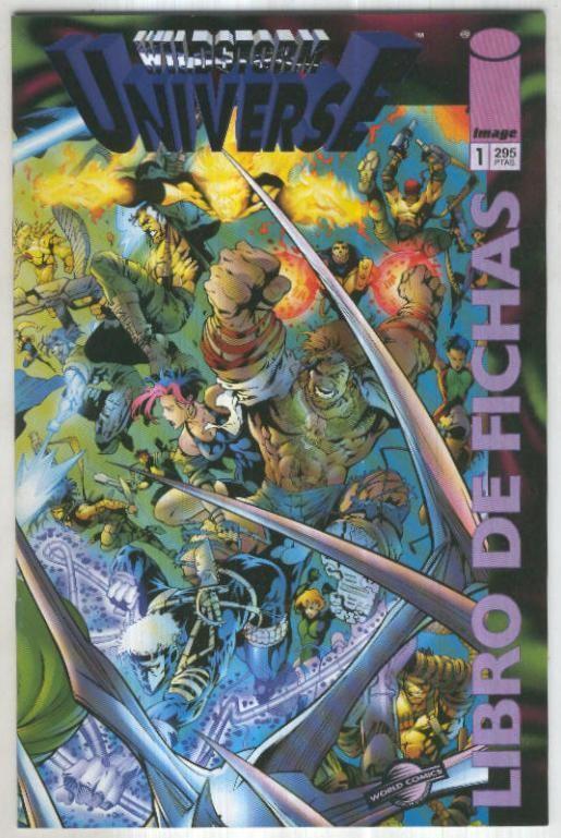 Planeta: WILDSTORM UNIVERSE No.01: LIBRO DE FICHAS (World Comics 1996)