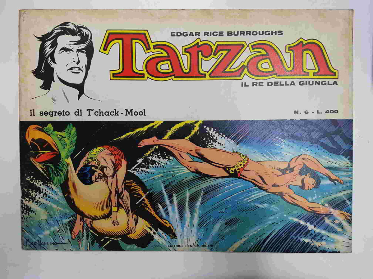 EC: Tarzan Special num 06, il segreto di Tchack-Mool (1973). Supplemento a Silvestro Gigante num 30