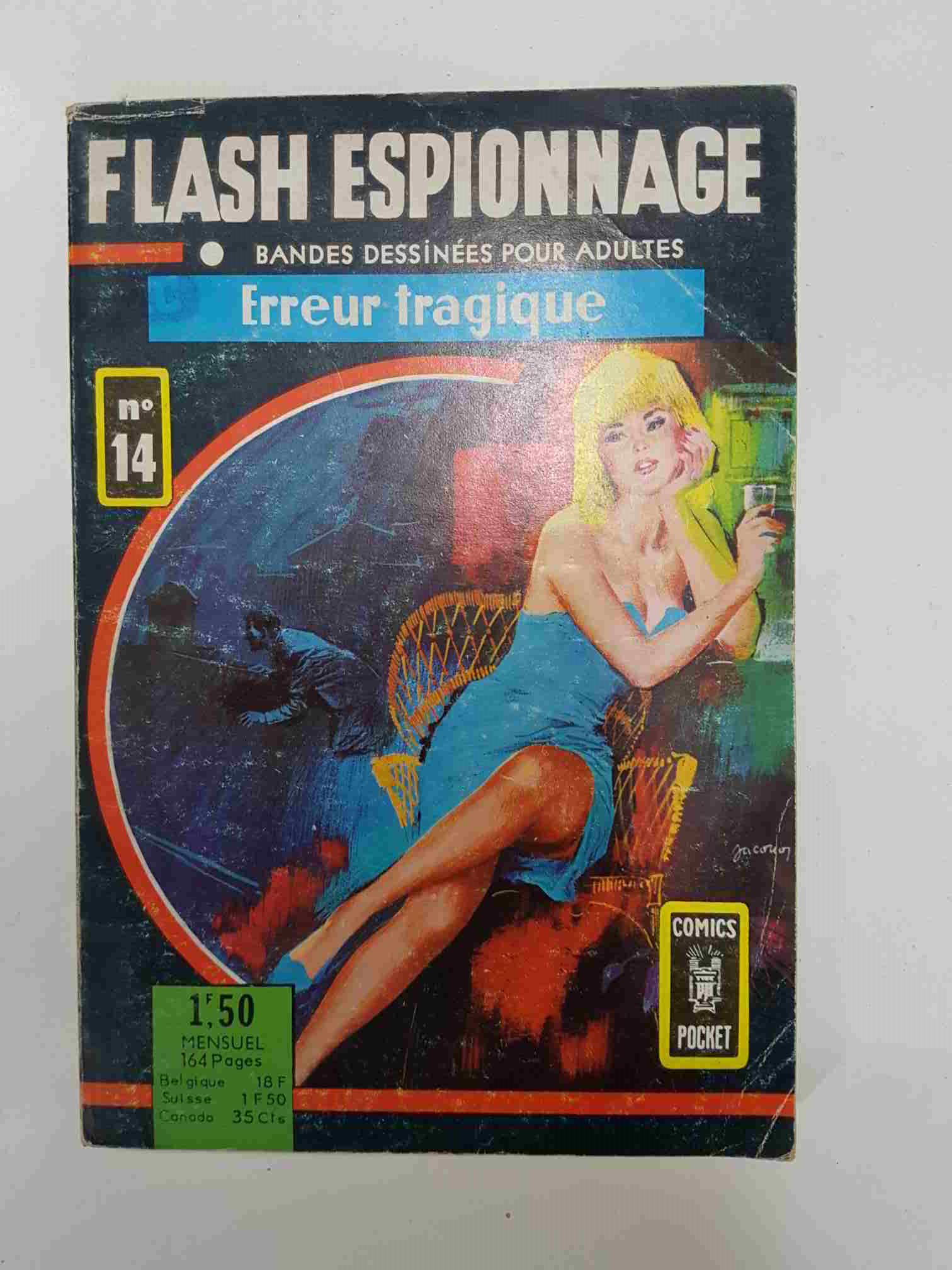 comic Pocket: Flash Espionnage num 14 - Erreur tragique.