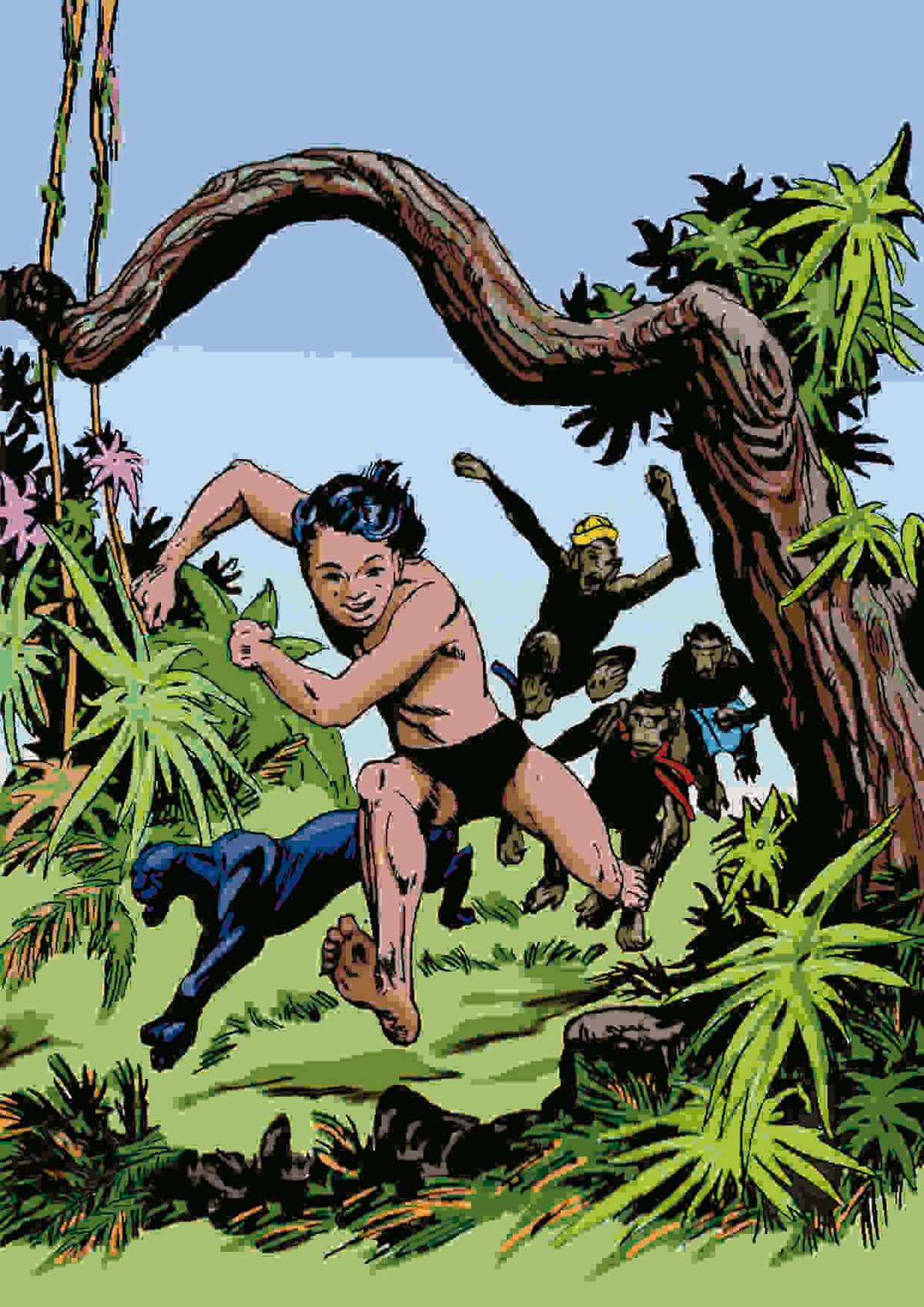 Poster DIN 4 numero 0013: Pequeño Pantera Negra  serie Clasicos Españoles