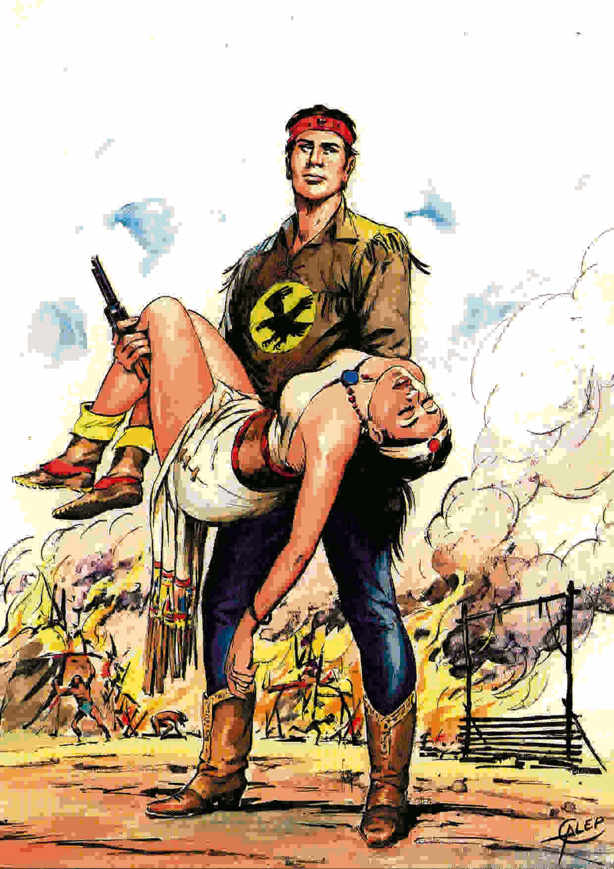 Poster DIN 4 numero 0011: Tex Willer serie Tex