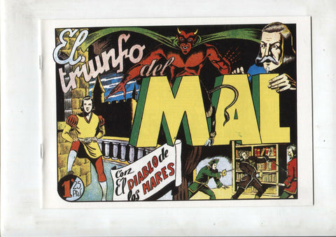 Facsimil: El Diablo de los Mares numero 56: El triunfo del mal