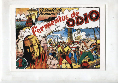 Facsimil: El Diablo de los Mares numero 61: Fermentos de odio