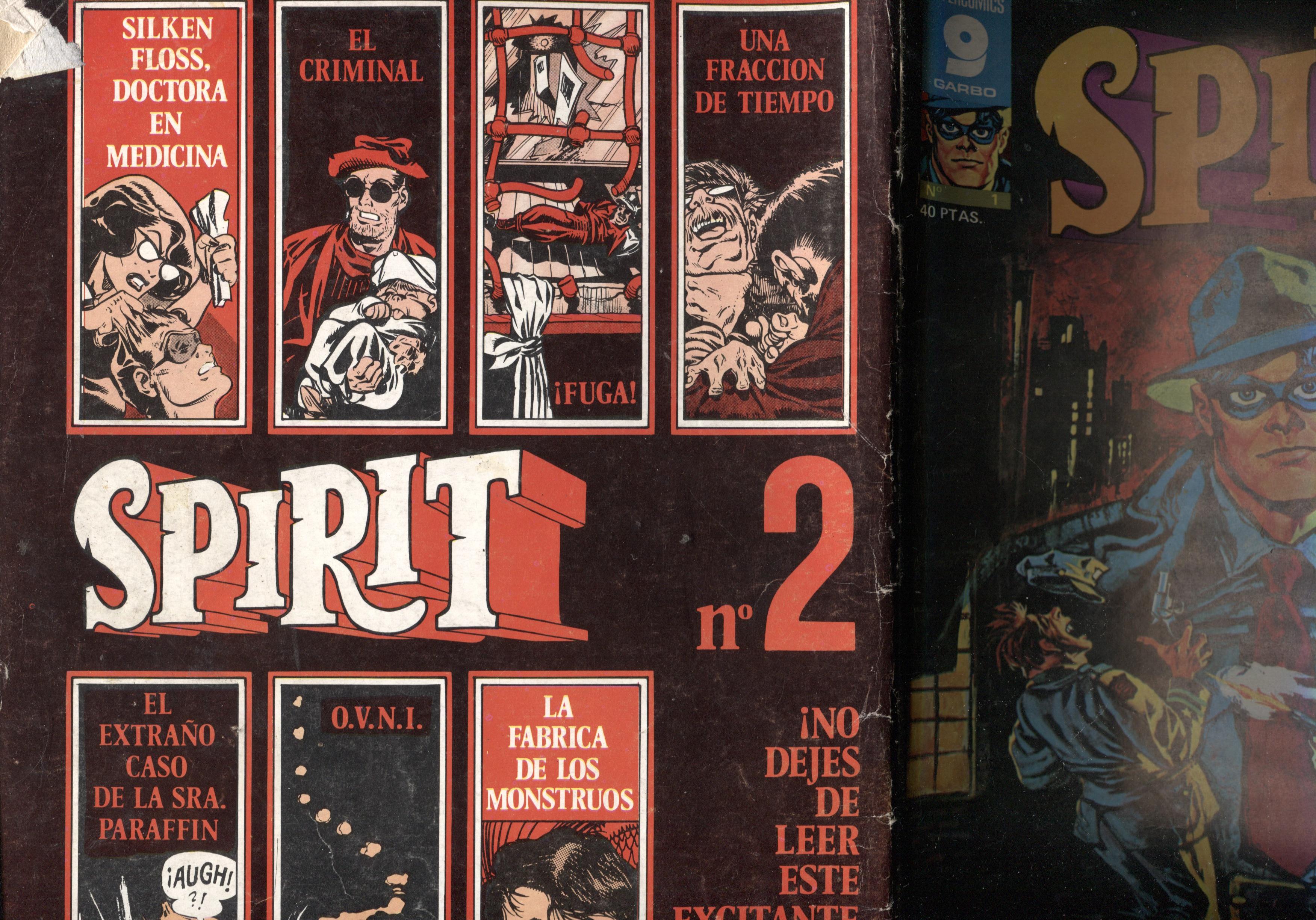 Spirit de Garbo numero 01 (numerado 1 en interior)