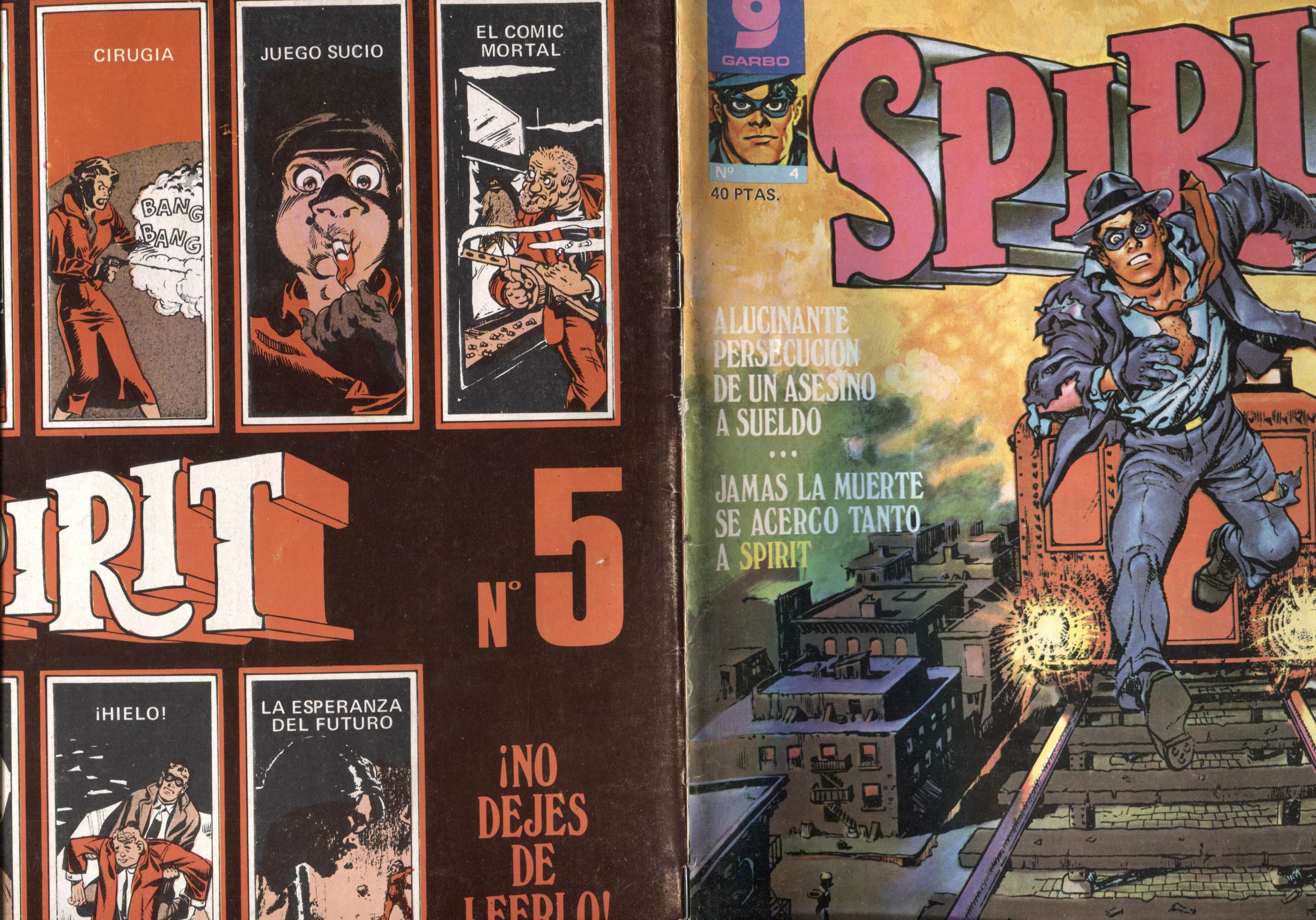 Spirit de Garbo numero 04 (numerado 5 en interior)