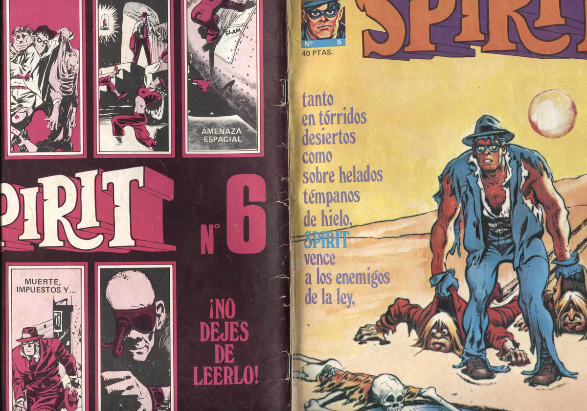 Spirit de Garbo numero 05 (numerado 5 en interior)