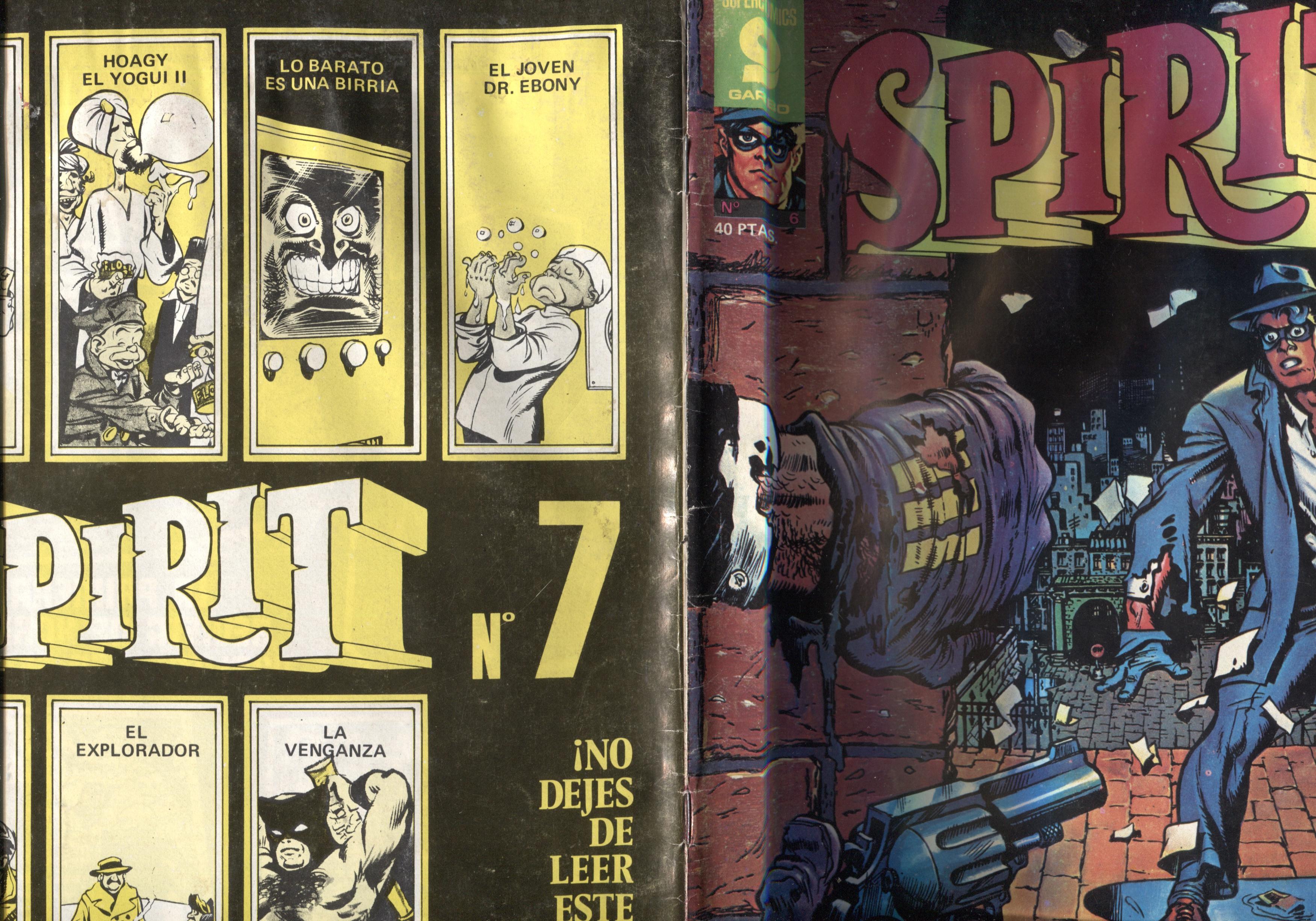 Spirit de Garbo numero 06 (numerado 5 en interior)