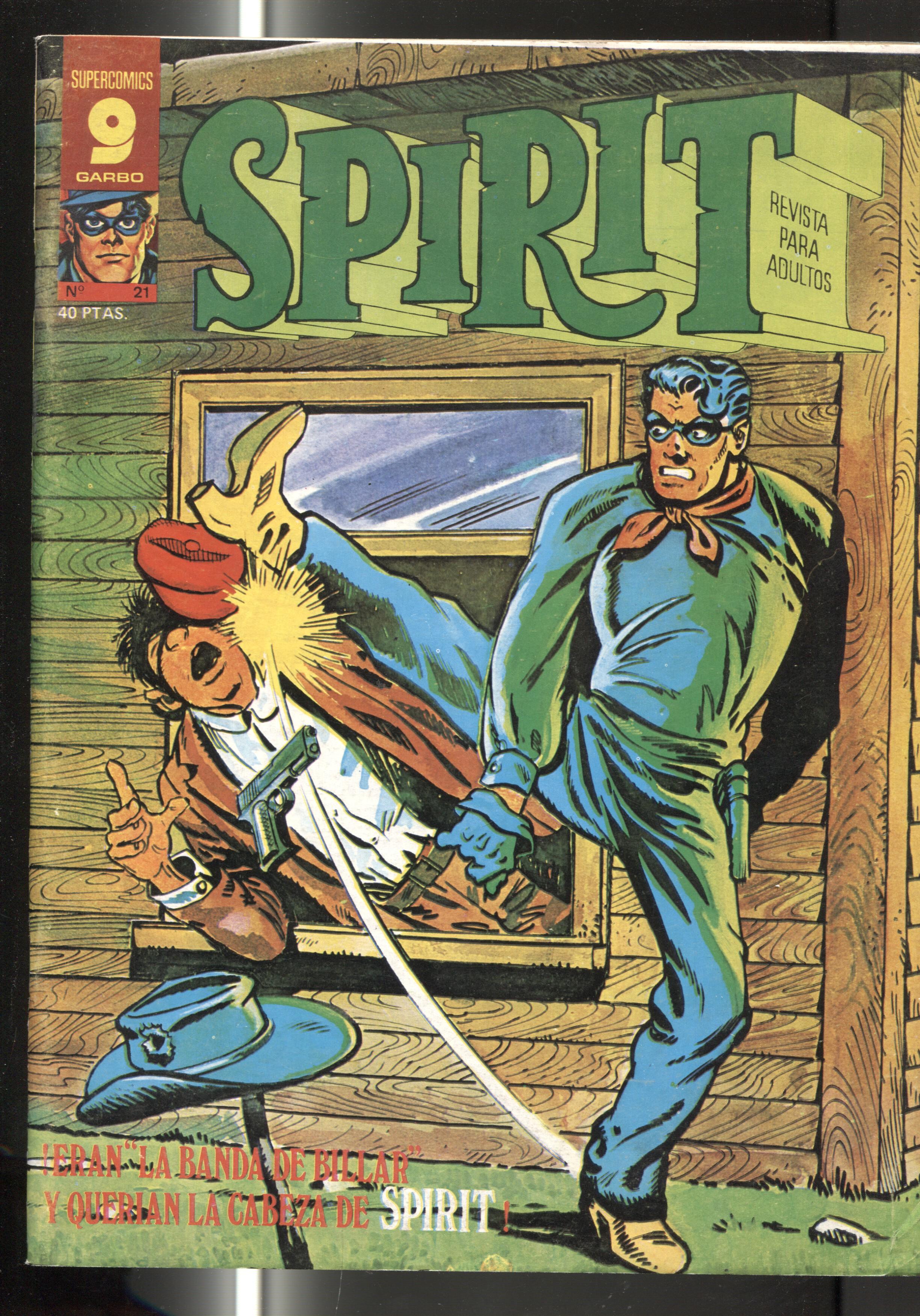 Spirit de Garbo numero 21 (numerado 1 en interior)