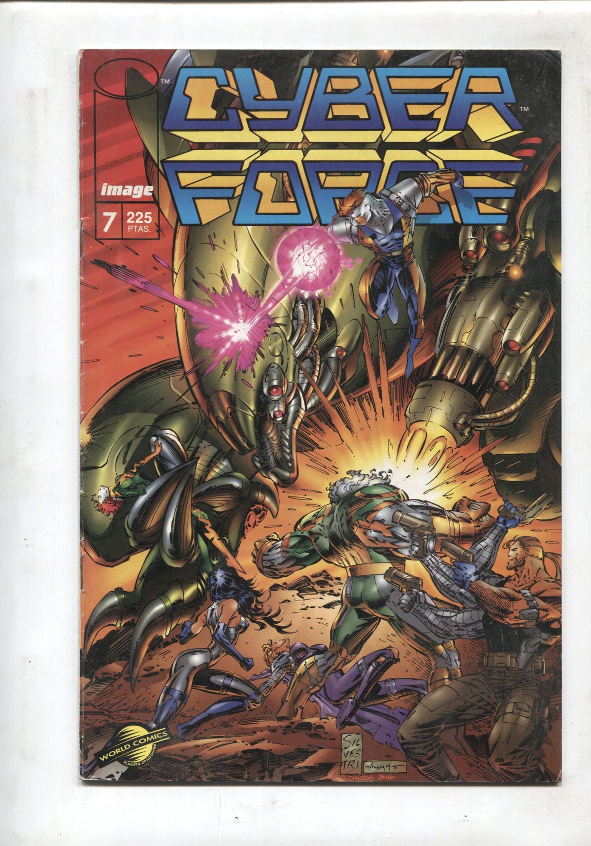 Cyberforce volumen 1 numero 07