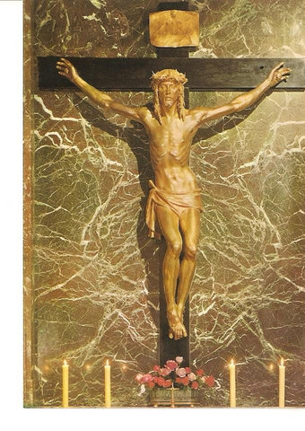Postal 027985 : Torreciudad (Huesca), Capilla del Santisimo Cristo en Bronce