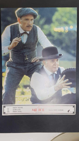 Poster pelicula: El mejor (numerado 03), The Natural. Director Barry Levinson con Robert Redford, Glenn Close, Rovert Duvall