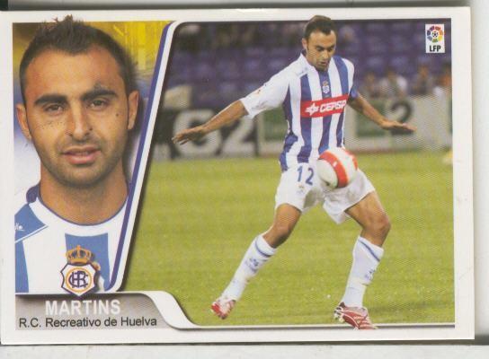 Cromos: Liga 2007-2008: Recretativo Huelva numero 138: Martins