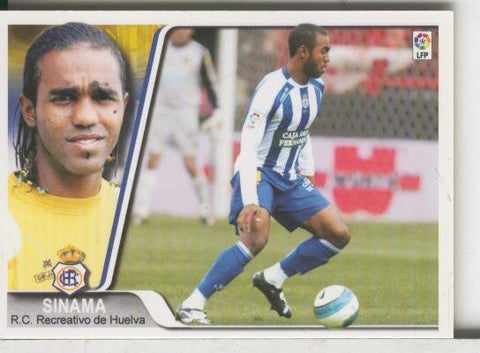 Cromos: Liga 2007-2008: Recretativo Huelva numero 144: Sinama