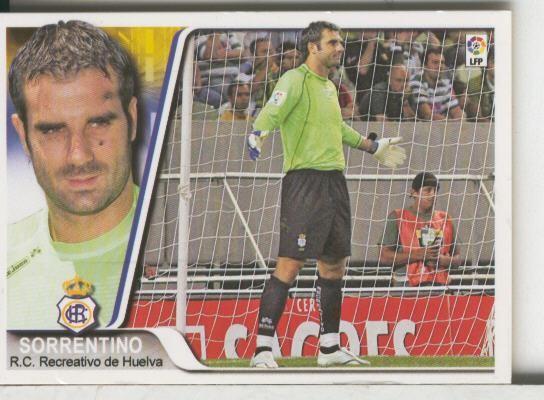 Cromos: Liga 2007-2008: Recretativo Huelva numero 130: Sorrentino