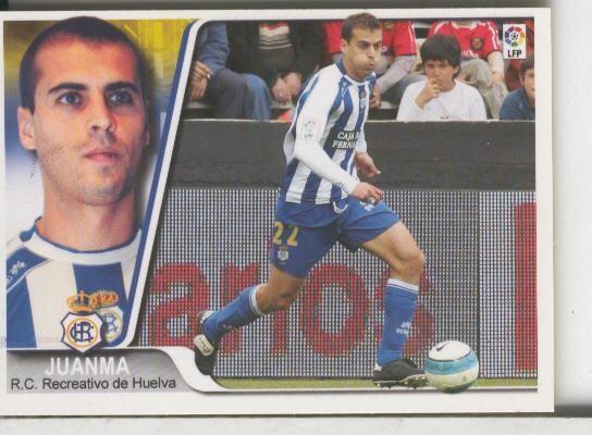 Cromos: Liga 2007-2008: Recretativo Huelva numero 141: Juanma