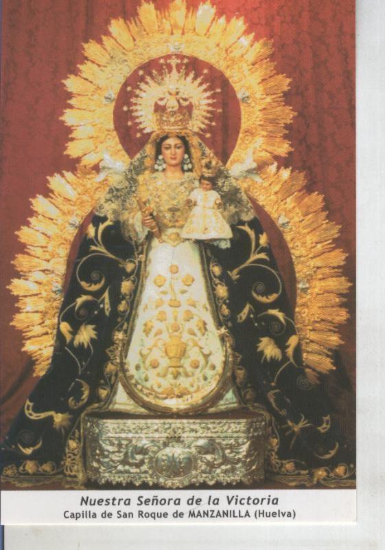 Postal 011668: Virgen Ntra Sra de la Victoria, Manzanilla, Huelva