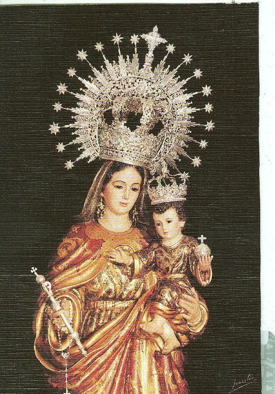 Postal 012668: Virgen Nuestra Señora del Pino de Niebla (Huelva)