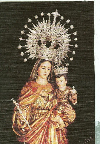 Postal 012668: Virgen Nuestra Señora del Pino de Niebla (Huelva)