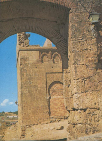 Postal 016121: Puerta del Buey en Niebla, Huelva