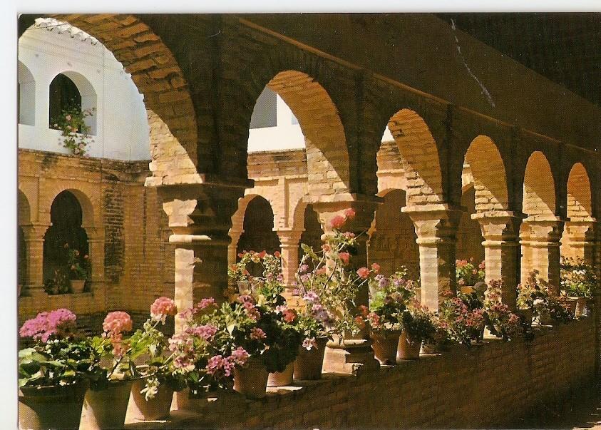 Postal 029577 : La Rabuda (Huelva) Patio Mudejar del Monasterio
