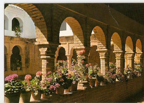 Postal 029577 : La Rabuda (Huelva) Patio Mudejar del Monasterio