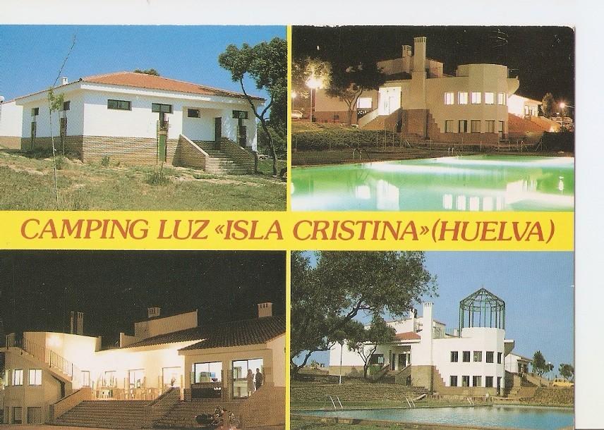 Postal 032297 : Costa de la Luz Camping Luz. Isla Cristina (Huelva)