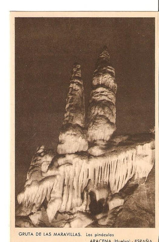 Postal 032509 : Gruta de las Maravillas. Los Pinaculos Aracena (Huelva) - España