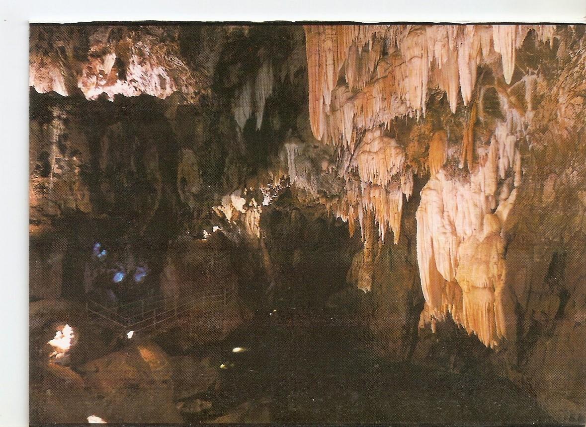 Postal 038604 : Gruta de las Maravillas Aracena (Huelva). Gran Lago-Gran Salon