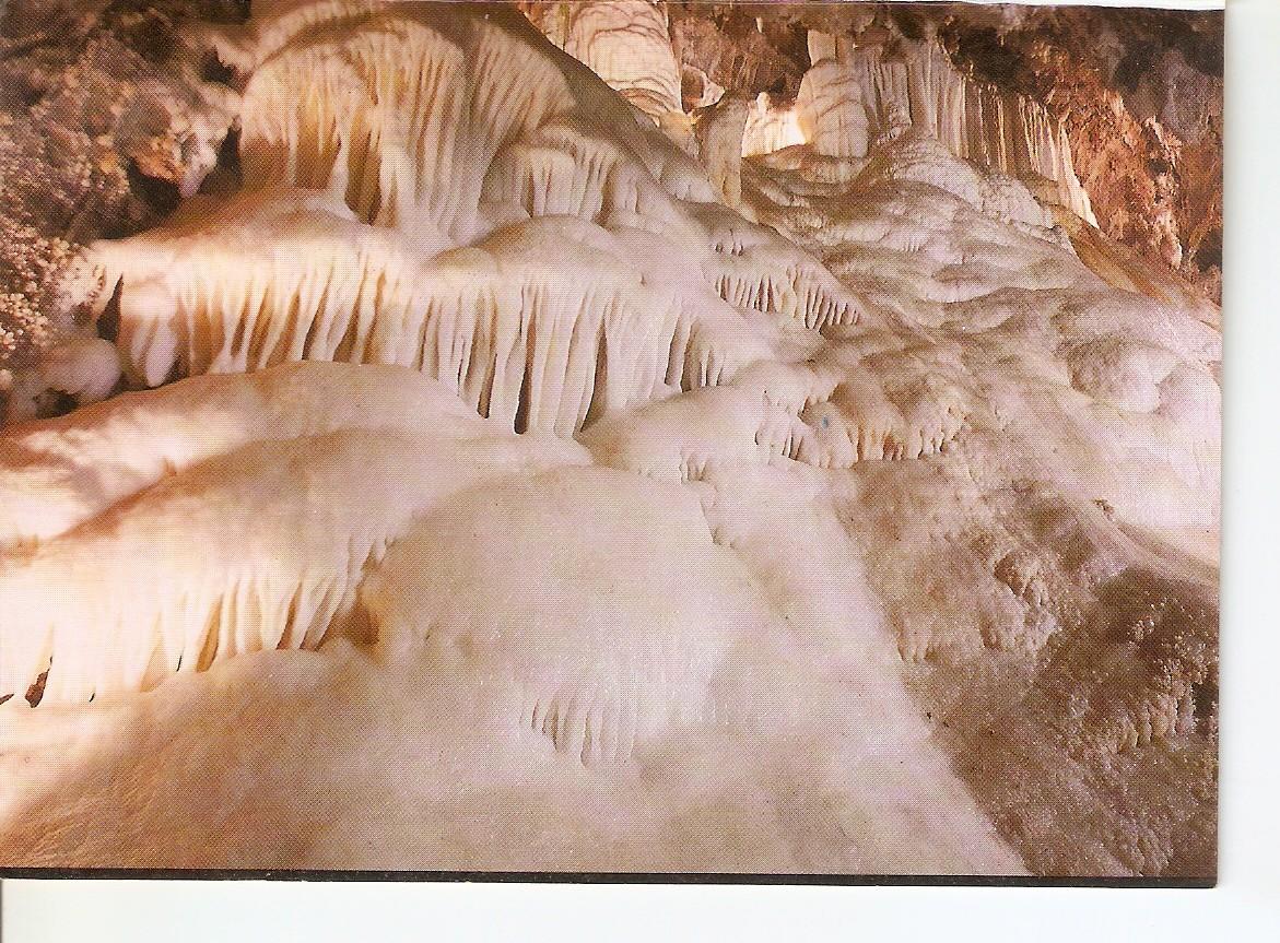 Postal 038610 : Gruta de las Maravillas Aracena (Huelva). Paisaje nevado