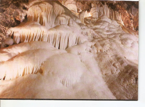 Postal 038610 : Gruta de las Maravillas Aracena (Huelva). Paisaje nevado
