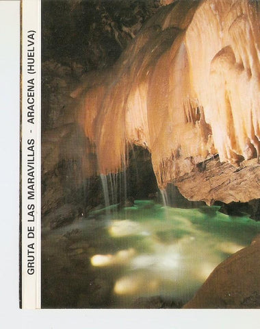 Postal 038850 : Gruta de las Maravillas - Aracena (Huelva). Las Conchas