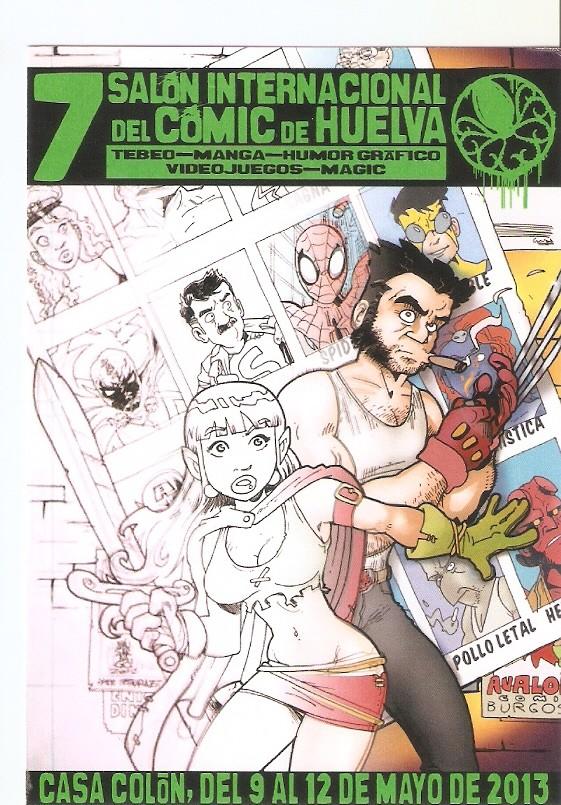 Postal 042213 : Salon Internacional del Comic de Huelva