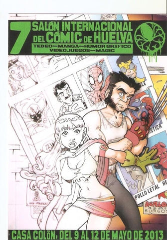 Postal 042213 : Salon Internacional del Comic de Huelva